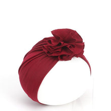 Load image into Gallery viewer, New Fashion Elegant Flower Baby Hat Newborn Elastic Baby Turban Hats for Girls In Modern Design