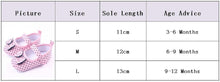 Load image into Gallery viewer, Baby Summer Shoes Anti-slip Sole Crib Shoe Bowknot Dot Print Casual For 3-12 Months Baby