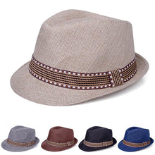 Load image into Gallery viewer, Modern Baby Hat Children Jazz Straw Cap for Baby Boys/Girls Cap Baby Hat For Kids Sun Cap For Kids In Elegant Design