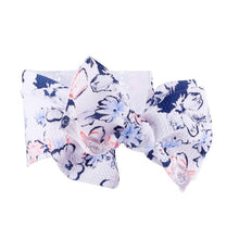 Load image into Gallery viewer, Luxury Modern Colorful Newborn Toddler Baby Girl Boy Headwear Solid Bowknot Soft Turban Knot Hairband For Girls Kids