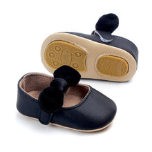 Load image into Gallery viewer, Baby Shoes Infant Girl First Walkers Bowknot Soft Rubber Sole Newborn Pre Walkers Shine Stylish Shoes