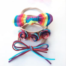 Load image into Gallery viewer, Flower Trendy Baby Headband For Girl Bows Crown Head Bands Cute Newborn Headbands Hairbands Baby Hair Accessories