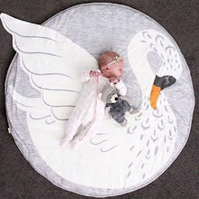 Load image into Gallery viewer, Modern Luxury Animal Carpet For Baby Play Mats Wewborn Infant Soft Sleeping Mat Cotton Rabbit Lion Raccoon Swan Pegasus Koala Cat Bear Carpet For Kids