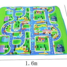 Load image into Gallery viewer, Town City Traffic Baby Crawling Mat Foam Climbing Pad Green Road Children's Play Mat Carpet For Kids and Boys Rooms