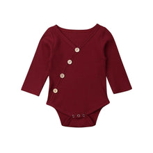 Load image into Gallery viewer, Modern Handmade Elegant Baby Boy and Girl Toddler Newborn Long Sleeve Romper Jumpsuit Outfit For Kids
