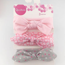 Load image into Gallery viewer, Baby Headband Flower Print Hair Wear for Newborn Baby Girl Headband for Little Girl Headbands Children Bow