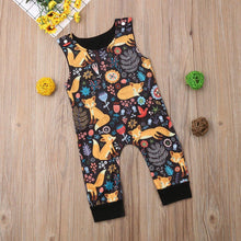 Load image into Gallery viewer, Baby Girls Rompers Fashion Spring Clothes Sleeveless Jumpsuit OutfitsIn Colorful Modern Design