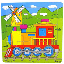 Load image into Gallery viewer, 1 Pcs Animal Wooden Puzzles For Children In Wooden 3D Mosaic Puzzles Kids Educational Toys Design For Baby Birthday Gifts