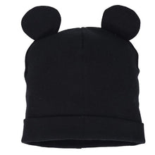 Load image into Gallery viewer, Modern Baby Hat Cute Ear Cotton Girls Cap Scarf Infant Hats Finger love Kids Boys Knitted Cap Winter hat I love mama/pap Cap