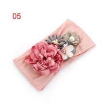 Load image into Gallery viewer, Baby Bow Hairband Elastic Headband Cute 3D Flower Stretch Turban Flower Head Wrap Princess Hair Accessories Bow For Baby