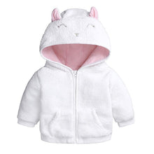 Load image into Gallery viewer, Newborn Baby Clothes Winter Warm Cartoon Bear Hooded Jacket & Coat For Baby Boy and Girls In Modern Style