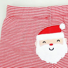 Load image into Gallery viewer, Baby Girls Pants Infant Children Clothing Trousers Kid Girl Female Striped Santa Claus Render Pants
