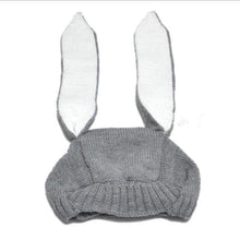 Load image into Gallery viewer, Baby Rabbit Ears Hat Infant Toddler Knitted Caps for Baby Bunny Beanie Hats Accessories