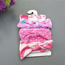 Load image into Gallery viewer, Modern Handamde Luxury Set Baby Girl Headband Bow For Newborn Babies Hair Band Elastic Accessories Cotton Headwear For Girls