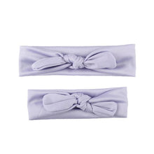 Load image into Gallery viewer, Mother & Baby Headbands Print Floral Elastic Hair Bands Parent-Child Hair Accessories Bow For Baby Girls Bow in Modern Design