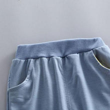 Load image into Gallery viewer, Modern Luxury Classic style Fall Baby Boys and Girls Clothing Set T-shirt Tops Pant Tracksuits Outfits For Kids
