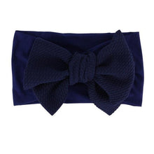 Load image into Gallery viewer, Baby Accessories Infant Baby Girl Cute Bow Headband Newborn Solid Headwear Headdress Nylon Elastic Hair Band Bow For Girls