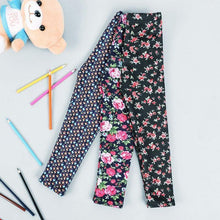 Load image into Gallery viewer, Baby Girls Leggings Thick Warm Dot Pants Kid Girl Leopard Plus Pants Children Vintage Flowers Trousers For Girls Kids