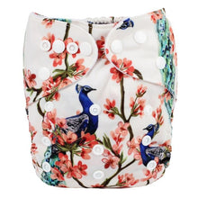 Load image into Gallery viewer, Baby Pocket Cloth Diaper Nappy Reusable Adjustable Washable No Inserts Nappie For Baby In Modern Printed Style