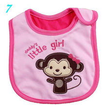 Load image into Gallery viewer, Cartoon Cotton Baby Bib Infant Saliva Towels Baby Waterproof Bibs Newborn Wear Babies Accessories