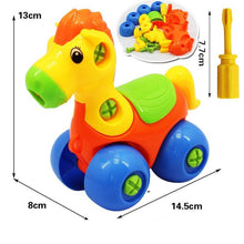 Load image into Gallery viewer, Early Learning Education Screw Nut Group Installed Plastic 3d Puzzle Disassembly Motorcycle Kids Toys for Children Jigsaw
