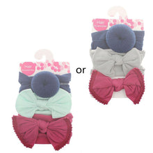 Load image into Gallery viewer, Nylon Baby Headband Bow Headbands For Cute Kids Girls Hair Girls Turban Hairband Children Bow