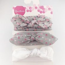 Load image into Gallery viewer, Baby Headband Flower Print Hair Wear for Newborn Baby Girl Headband for Little Girl Headbands Children Bow