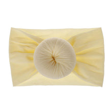 Load image into Gallery viewer, Newborn Infant Kids Girls Nylon Bow Hairband Headband Stretch Turban Knot For Bay Girls
