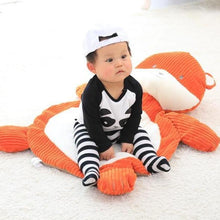 Load image into Gallery viewer, Modern Plush Climbing Carpet Play Mats Newborn Animal Play Mats Soft Sleeping Mat Cotton Elephant & Fox Carpet For Kids