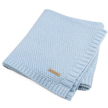 Load image into Gallery viewer, Baby Blanket Knitted Newborn Swaddle Wrap Blankets Super Soft Toddler Infant Bedding Quilt For Bed Sofa Basket Stroller