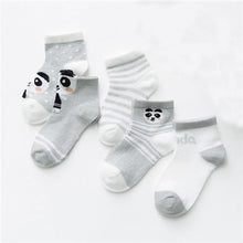 Load image into Gallery viewer, 5 Pairs Infant Mesh Thin Cotton Socks For Newborn Baby Girls And Boy Clothes Accessories
