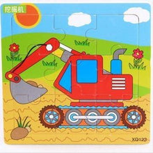 Load image into Gallery viewer, 1 Pcs Animal Wooden Puzzles For Children In Wooden 3D Mosaic Puzzles Kids Educational Toys Design For Baby Birthday Gifts