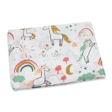 Load image into Gallery viewer, Lightweight Cotton Soft Fruits Print Muslin Baby Blankets Bedding For Newborns Swaddle Blanket For Babies
