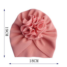 Load image into Gallery viewer, Elegant Flower Baby Hat Toddler Turban Head wraps Kids Bonnet Hat Newborn Baby Hat For Baby Girls