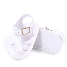 Load image into Gallery viewer, Baby Summer Newborn 0-18M Infant Baby Girls Boys Shoes Solid Non-slip Party Bow PU Leather Breathable Toddler Shoes