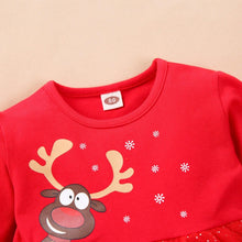 Load image into Gallery viewer, New Princess Baby Kids Girls Christmas Solid Deer Tutu Skirt Dress Unique Design Perfect Gift