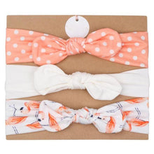 Load image into Gallery viewer, Modern Mother & Daughter Rabbit Ears Bow Hair Bands Cloth Headband Bowknot Headwear Bow