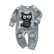 Load image into Gallery viewer, Newborn Baby Rompers Pajama Cotton Cute Letter I Love Daddy and Mummy Long Sleeve rompers Clothes For Baby Kids