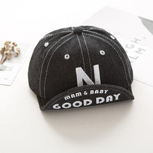 Load image into Gallery viewer, Baby Boy Hat Letter Kids Baseball Cap Cotton Adjustable Sun Hats Girls Peaked Caps Summer Winter In Modern Design