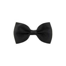 Load image into Gallery viewer, Colorful Mini Bow Tie Hair Clip Small Sweet Solid Ribbon Bow Safety Hair Clips Hairpins Baby Girl Hair Accessories