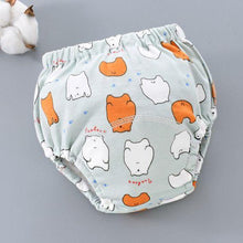 Load image into Gallery viewer, Baby Training Pants Cloth Diapers Washable 6 Layers Gauze Cover Breathable Spring Reusable Newborn Diaper Nappies For Baby and Kids
