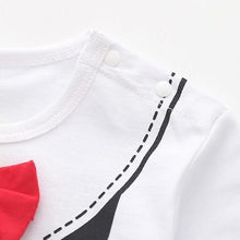 Load image into Gallery viewer, Luxury Baby Rompers Summer Style Baby Boy Girl Clothing Newborn Infant Short Sleeve Clothes Suit For Boys 1st Birthday