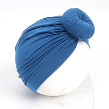 Load image into Gallery viewer, Baby Hat Soft Lovely Flower bowknot for Baby Girl Toddler Turban Hir Band Cap Newborn Headwrap Hat Baby Hairband