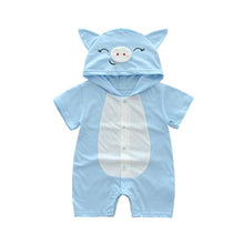 Load image into Gallery viewer, Infant Jumpsuit Summer Romper Cartoon Animal Print Girl and Boy Cotton Suit Newborn Romper Design