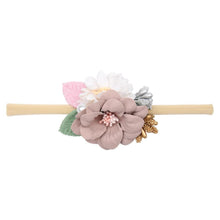 Load image into Gallery viewer, Handmade Luxury Pearl Baby Headbands Bundle Nylon Elastic Newborn Hair Accessories for Girls Kids