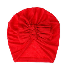 Load image into Gallery viewer, Modern Handamde Toddler Baby Boys& Girls Turban Head Wrap Beanie Cotton Hat Solid Cap Headband For Kids