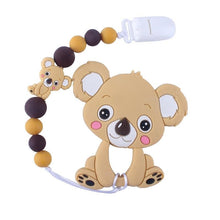 Load image into Gallery viewer, Baby Silicone Koala Panda Teether Toy Toother Unique Design Perfect For Kids And Parents