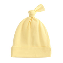 Load image into Gallery viewer, Happy Yellow Baby Beanie Hat