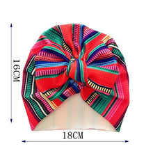 Load image into Gallery viewer, Elegant Flower Baby Hat Toddler Turban Head wraps Kids Bonnet Hat Newborn Baby Hat For Baby Girls