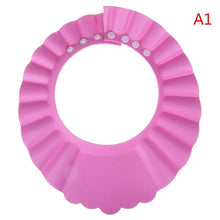 Load image into Gallery viewer, Shampoo Cap Durable Baby Bath Visor Hat Adjustable Baby Shower Protect Eye Water-proof Hair Wash Shield For Kids Bath